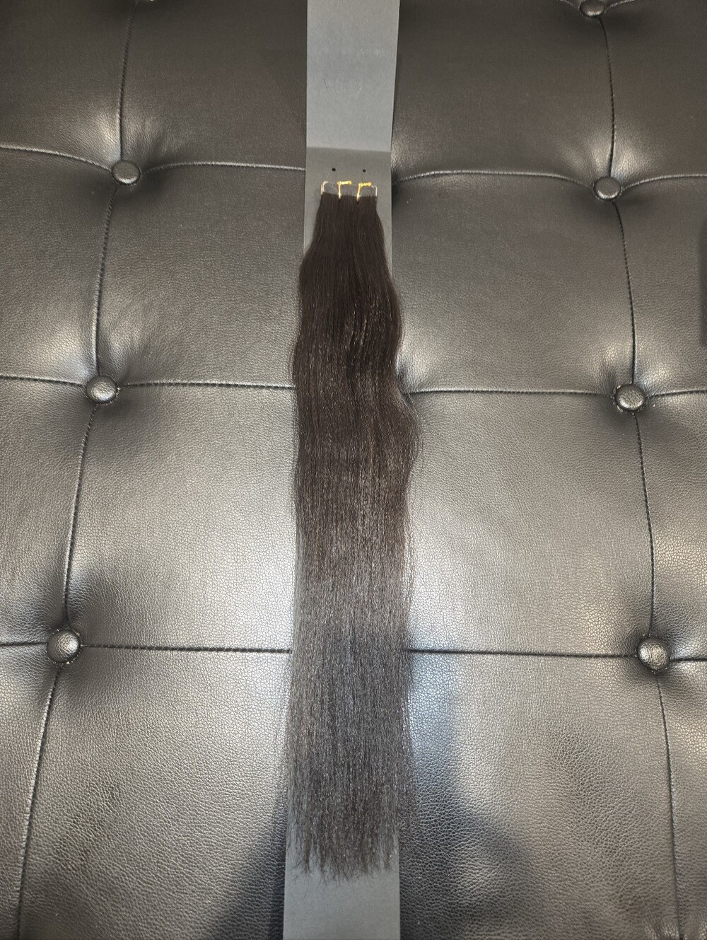18" Raw Virgin Burmese Yaki Straight Tape Hair